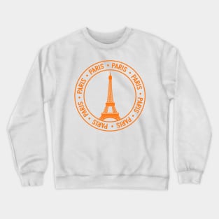 Paris Passport Stamp Crewneck Sweatshirt